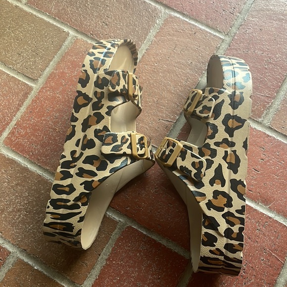 MIA Shoes - Platform Leopard MIA Slides 9